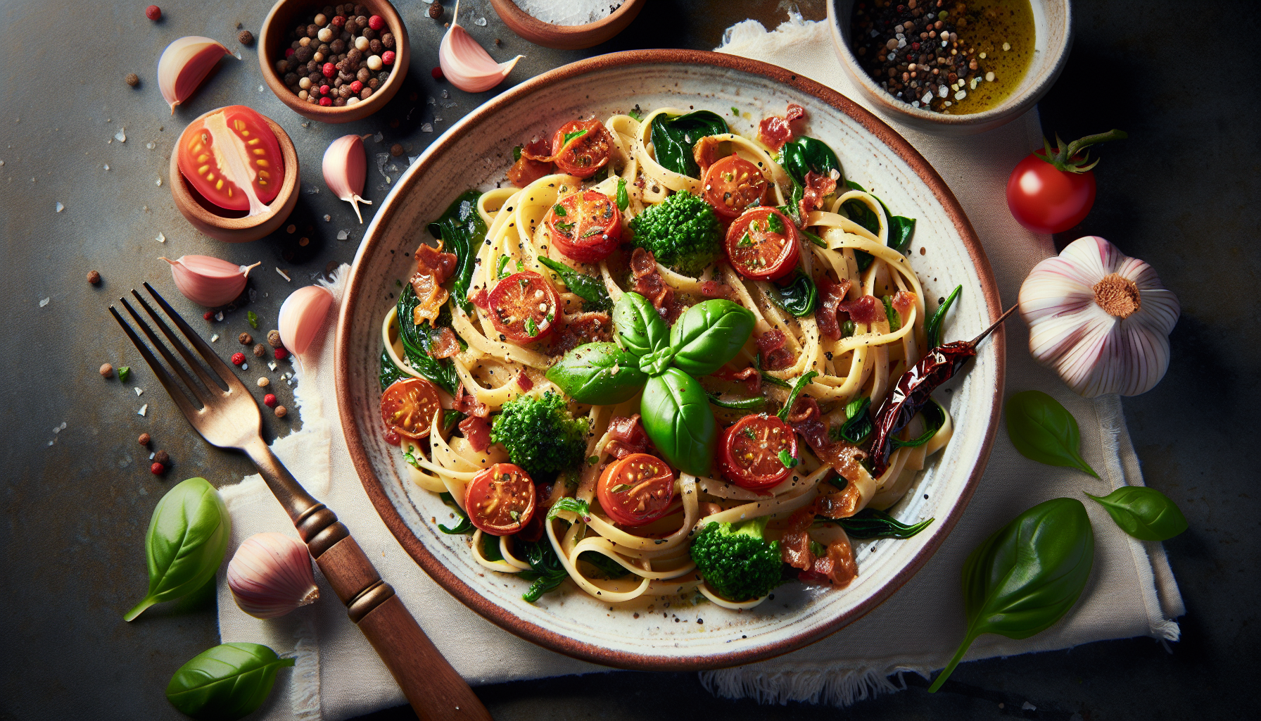 ricette pasta boscaiola